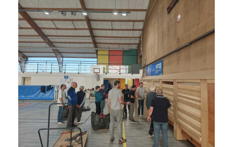 Renouvellement des paillons